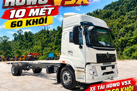 XE TẢI HOWO 8 TẤN THÙNG 10 MÉT CABIN V5X | HOWO V5X 8 TẤN